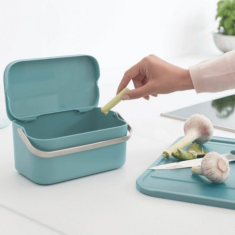 Brabantia Food Waste Caddy, Mint
