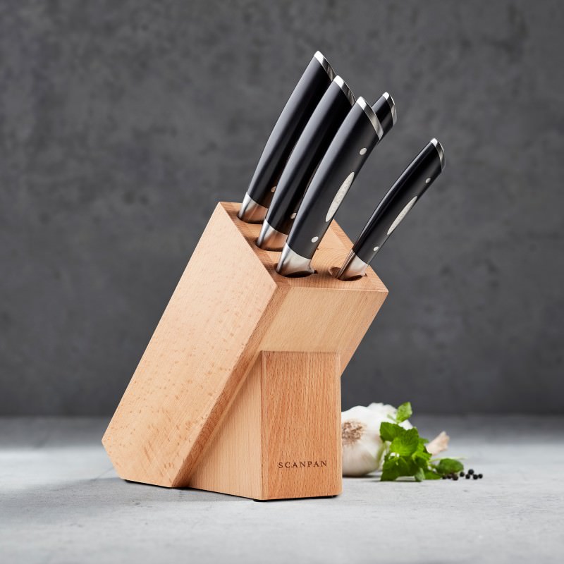 Scanpan Classic 6 Piece Knife Block Set