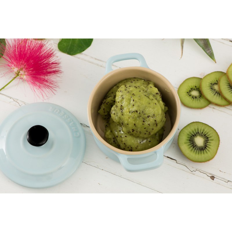 Chasseur La Cuisson Mini Cocotte, 10cm, Duck Egg Blue