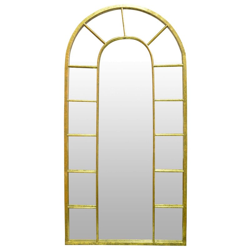 Pavlos Iron Frame Floor Mirror 177cm