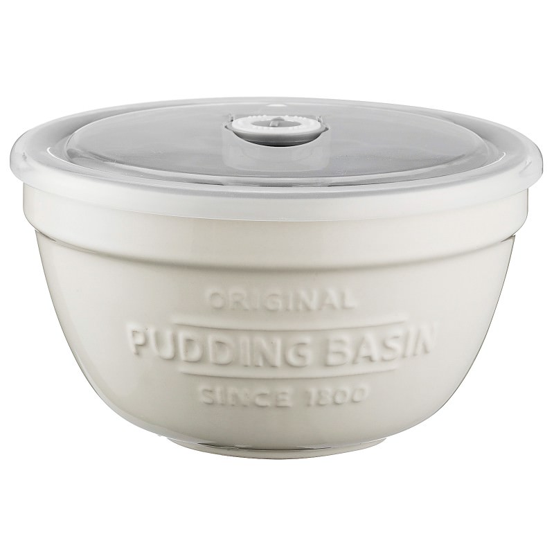 Mason Cash Ceramic Pudding Basin with Lid