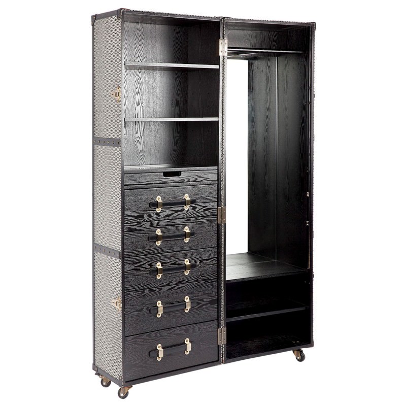 Raffles Wardrobe with Castors