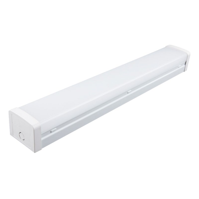 Bolt IP44 Diffused LED Batten Light, 60cm, 5000K