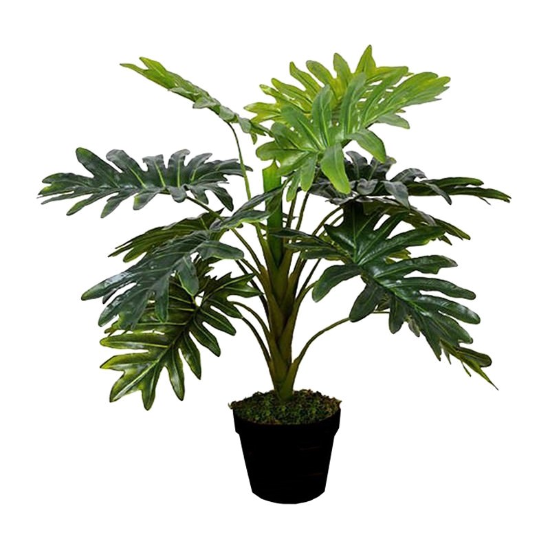 Potted Artificial Monstera Deliciosa Plant, 70cm