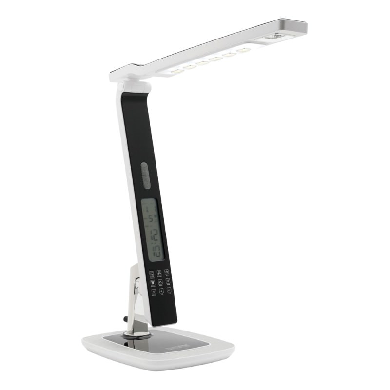 Tempo LED Touch Desk Lamp with USB Port & Alarm Clock