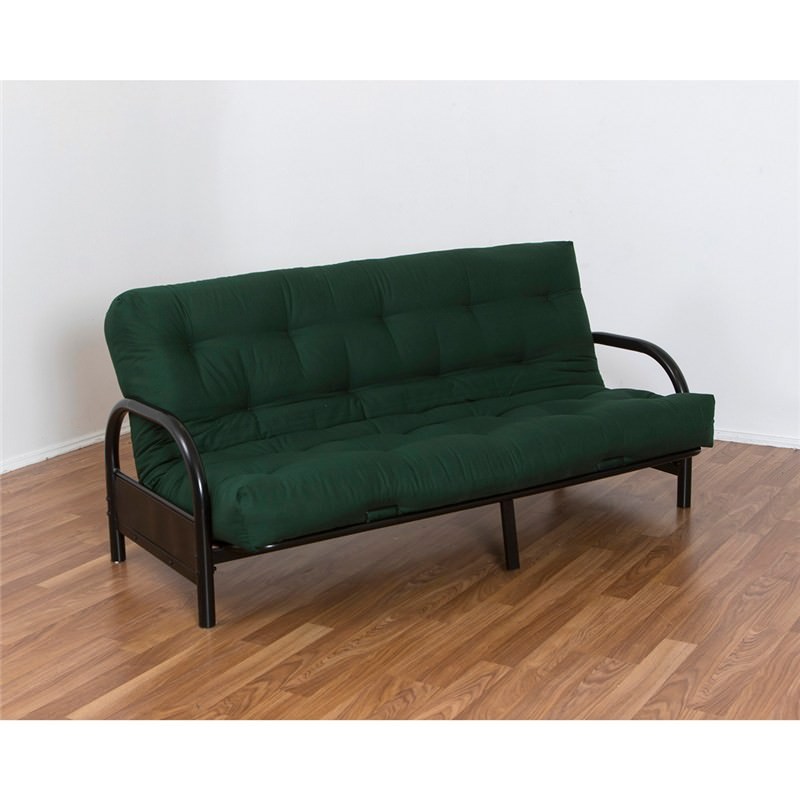 Alice Metal Futon Sofa Bed Frame (Excl. Mattress), Black