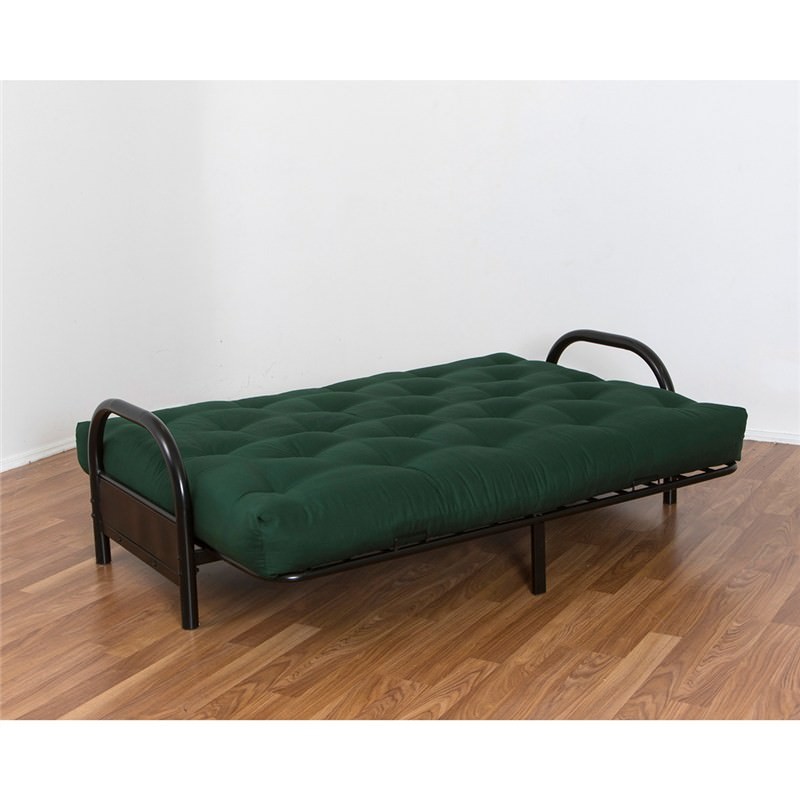 Alice Metal Futon Sofa Bed Frame (Excl. Mattress), Black