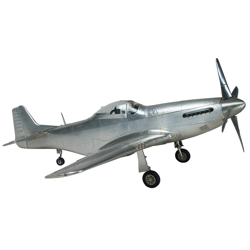 P51 Mustang Aircraft Aluminium Scale Model