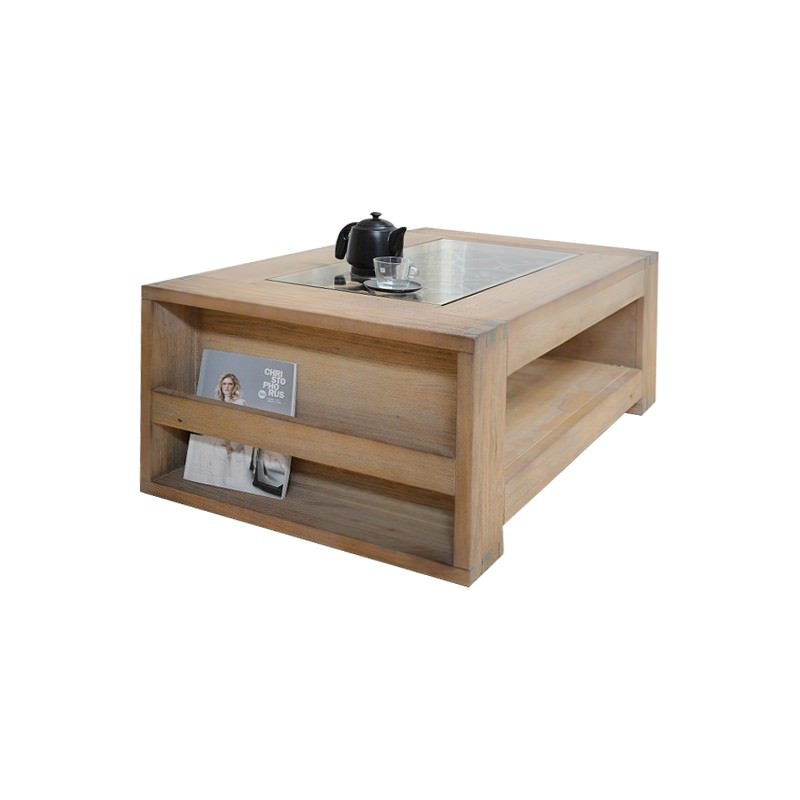 Pesaro Mountain Ash Timber Coffee Table 125cm
