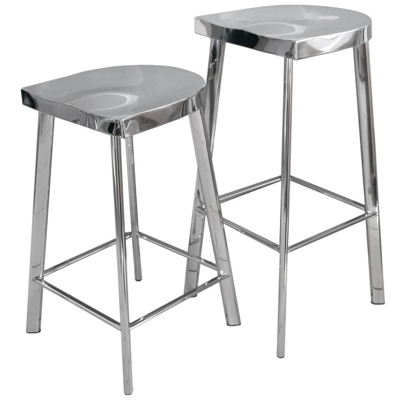 Bohemian Stainless Steel 78cm Bar Stool - Chrome (800 x 800 Pixel)