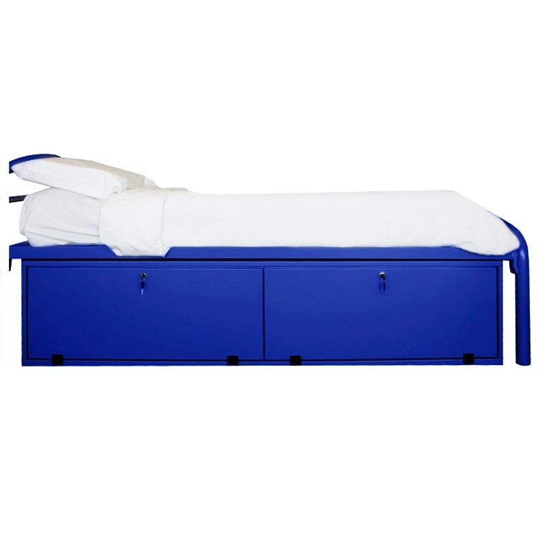 Tubeco Australian Made Commercial Grade Metal 2 Drawer Under Bed