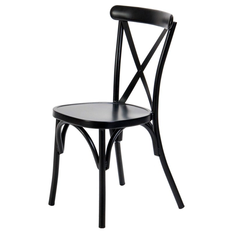 Ruelle Commercial Grade Stackable Metal Indoor / Outdoor ... (800 x 800 Pixel)