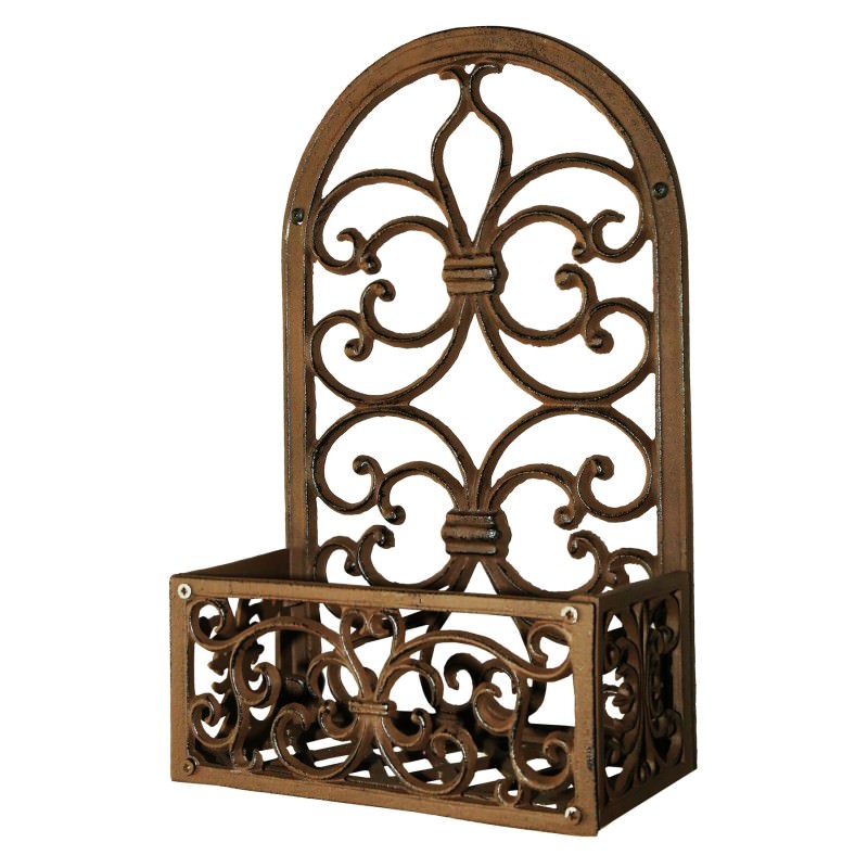 Niall Cast Iron Wall Plant Holder