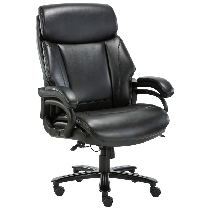 Starspace Commercial Grade Bonded Leather Ergonomic Office Chair