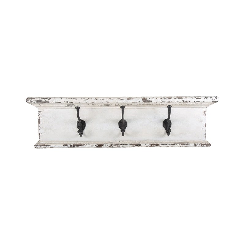 Saluzzo Wood Metal Wall Hook