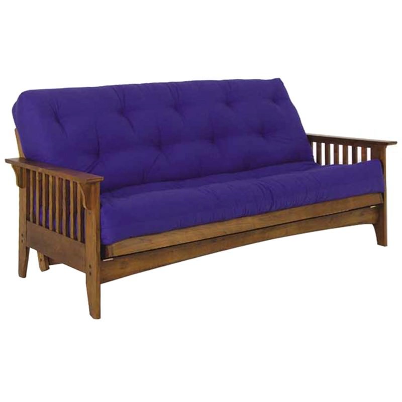  Dundee Solid Oak Timber Futon Sofa Bed Frame Only Double