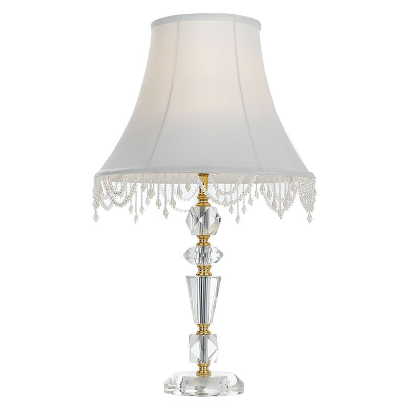 Eden Glass Base Table Lamp Gold