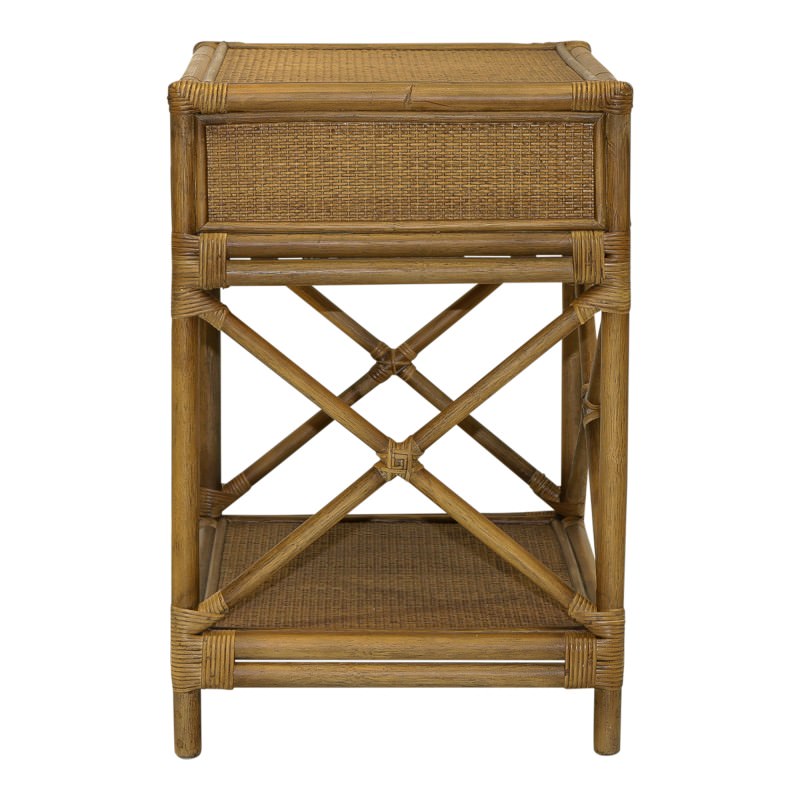 Cayman Rattan Bedside Table