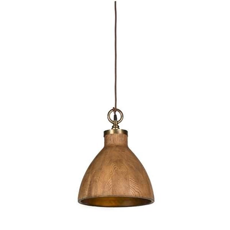 Big Sur Timber Pendant Light - Medium wiring a teardrop 