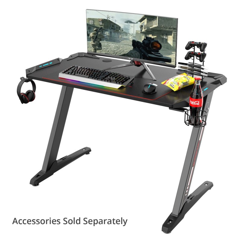 Eureka Ergonomic Z1S Gaming Desk, 113cm