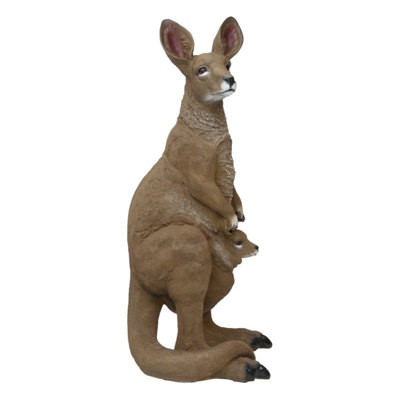Majestic Kangaroo Polyresin Figurine Decor