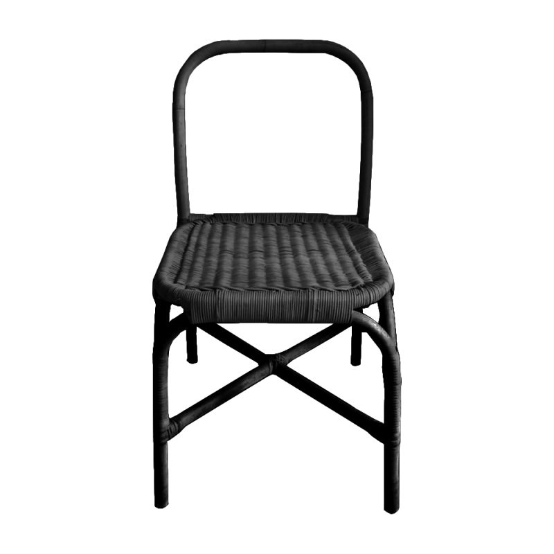Juno Rattan Dining Chair, Black (800 x 800 Pixel)
