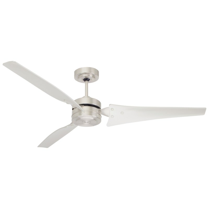 Emerson Loft Ceiling Fan 152cm 60 Brushed Steel