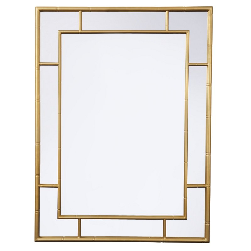 Sketch Metal Framed Wall Mirror 106cm