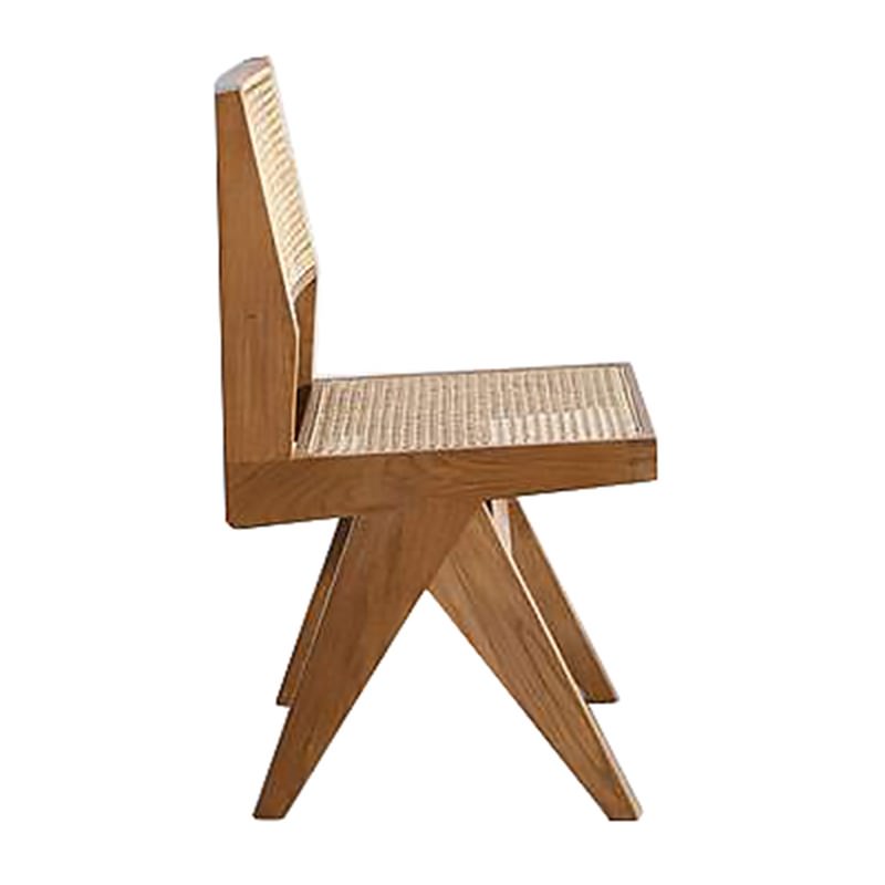 Normann Wood & Rattan Dining Chair, Natural
