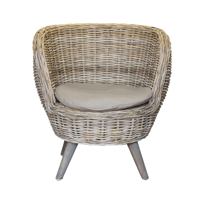 Rhett Rattan Bucket Chair