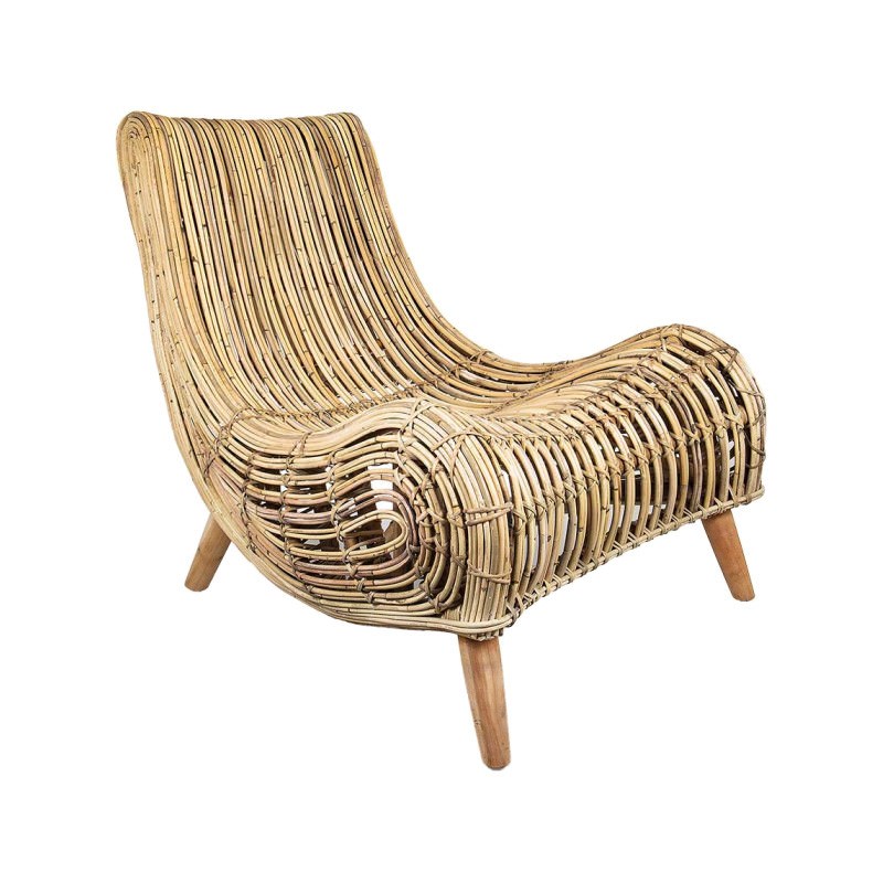 Haiti Rattan Lounge Chair
