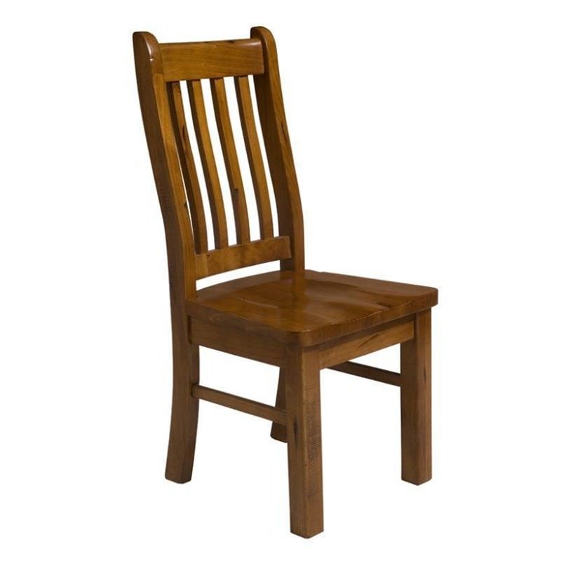 Heritage Solid Pine Timber Dining Chair Antique Baltic