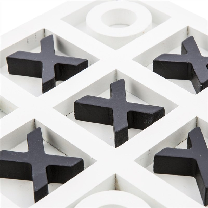 Lowther Wooden Noughts & Cross Table Game