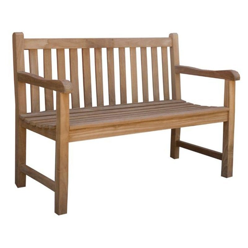 Why is teak used for outdoor furniture?