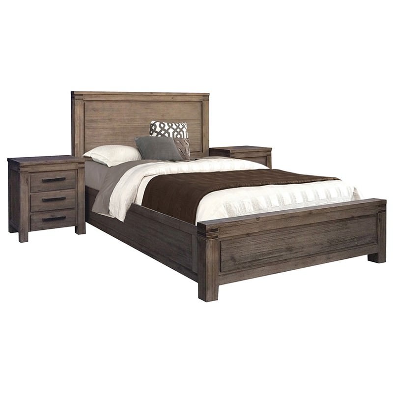 Amherst Solid Acacia Timber Queen Bed
