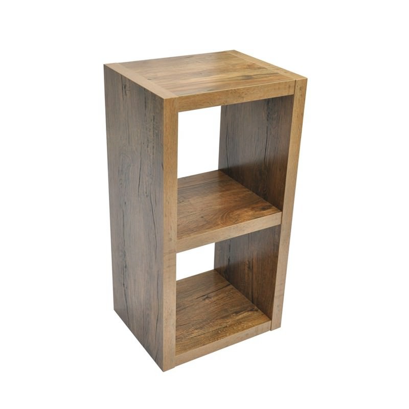 Grace 2 Cube Storage Unit, Antique Oak