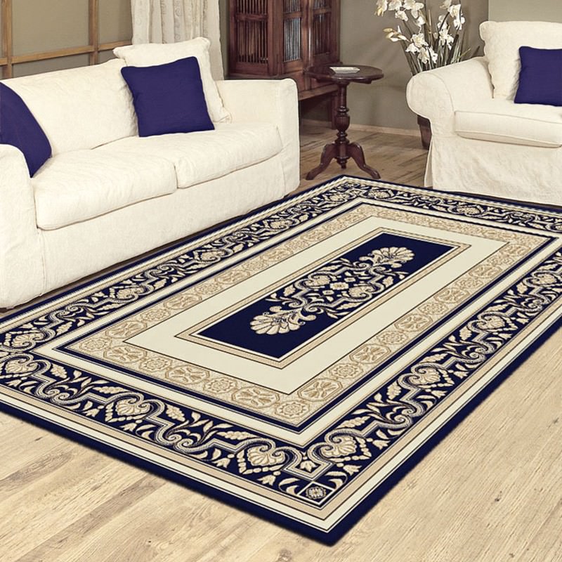 Palais Kirman Oriental Rug, 300x400cm, Dark Blue