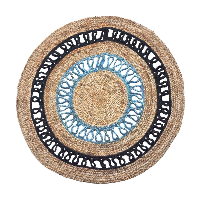 Alessia 200cm Round Indoor/Outdoor Jute Rug (800 x 800 Pixel)