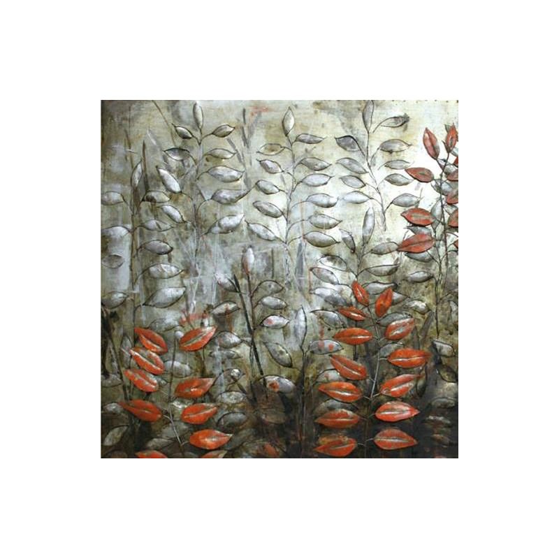Autumn Leaves Metal Wall Art
