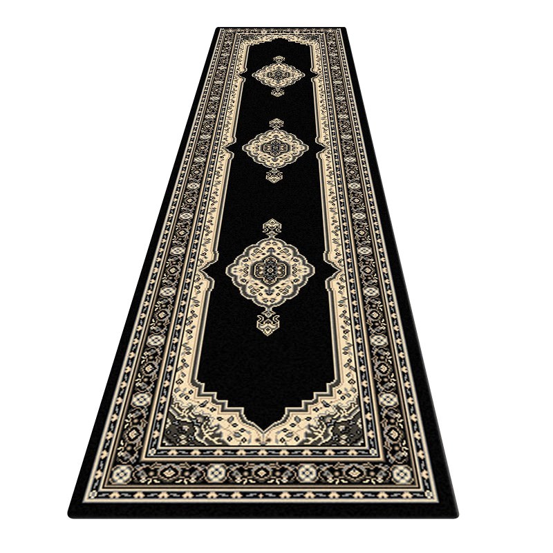 Legacy Jaleh Oriental Runner Rug, 80x300cm, Black