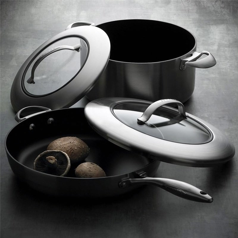 Scanpan CTX Commercial Grade Nonstick 32cm Saute Pan with Lid