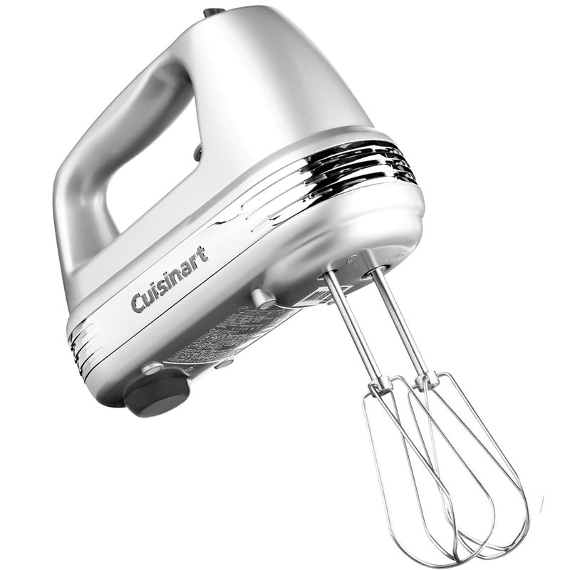 Cuisinart 9 Speed Hand Mixer with Storage Case Silver