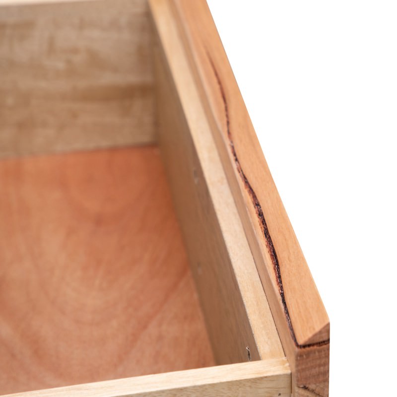 Zeigler Messmate Timber Bedside Table