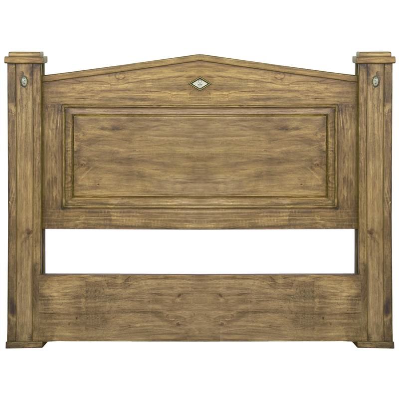 Suffolk Solid Pine Timber Bed Head, Queen
