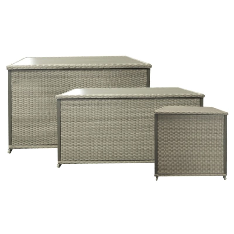 Mackson Outdoor Wicker Cushion Storage Box Large Only