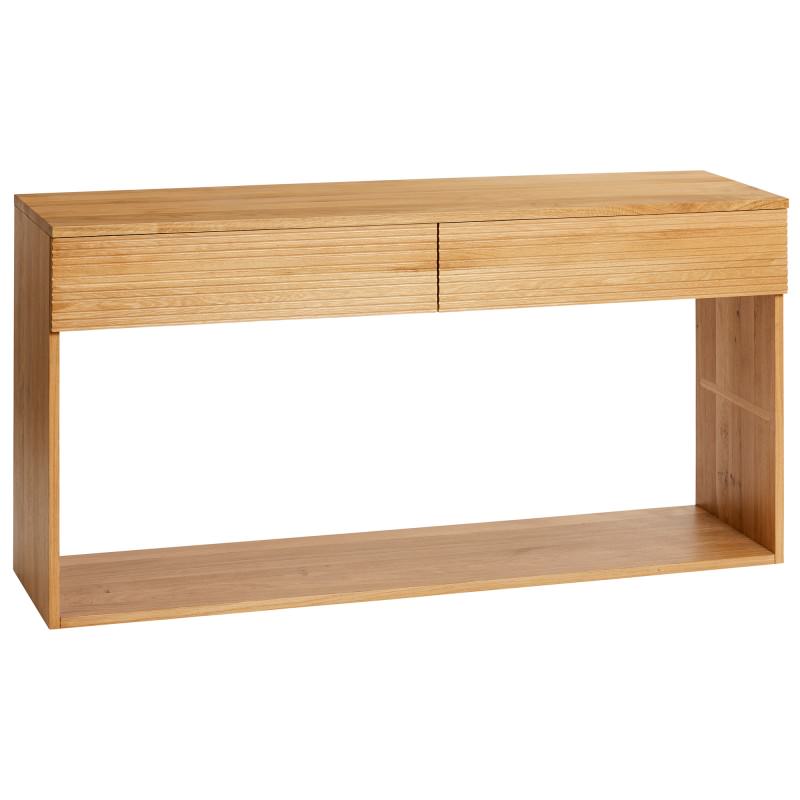 Griffin Oak Timber Console Table 150cm