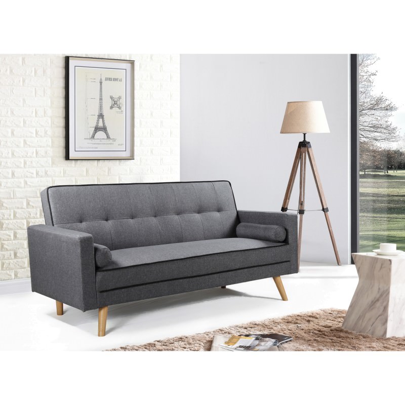 Loris Fabric Clic Clac Sofa Bed, 3 Seater