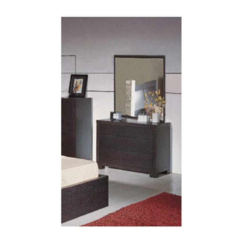 WD110 Dressing Table without Mirror, Dark Chocolate