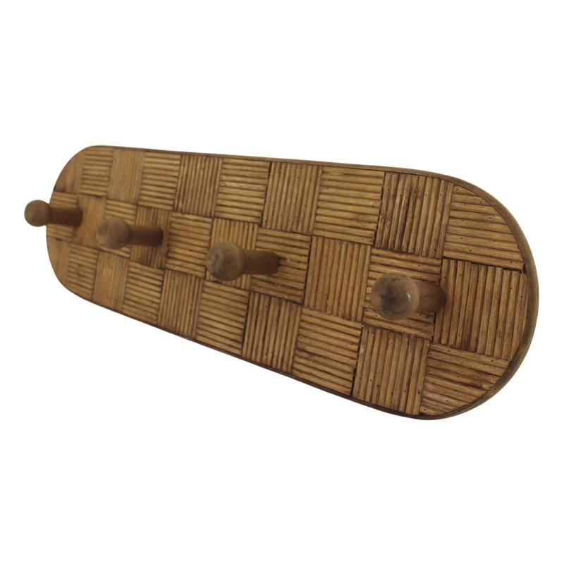 Hughes Rattan Wall Hook, Natural