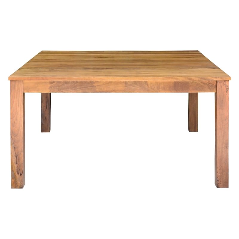Merle Mango Wood Square Dining Table, 150cm